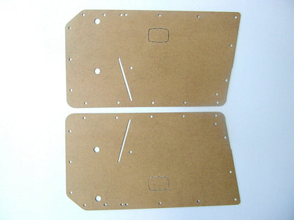 Door panels 2 x for Triumph TR6 (1968–1976)