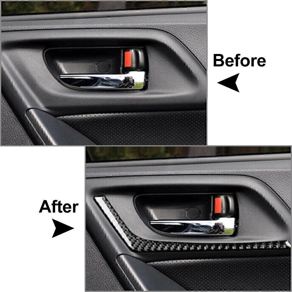 Car Inner Rear Door Handle Cover Trim for Subaru Forester (2013-2018)