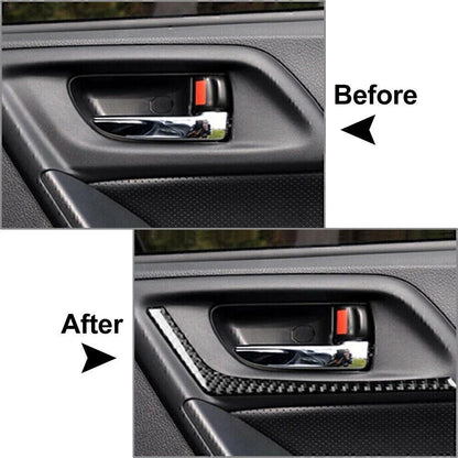 Car Inner Rear Door Handle Cover Trim for Subaru Forester (2013-2018)