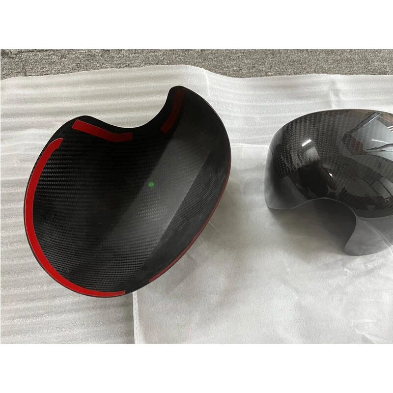 Real Carbon Fiber Side Wing Mirror Cover Caps For Mini Cooper S F57 2020+