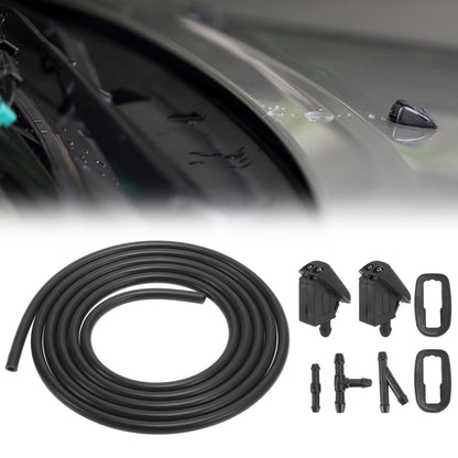Front Windshield Washer Nozzles Kit for Ford Fiesta (2001-2007)