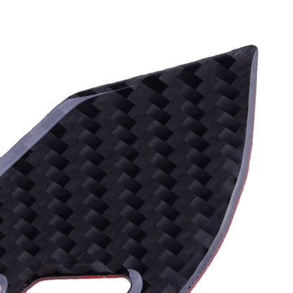 Carbon Fiber Steering Wheel Button Trim Cover for BMW 5 E60 E61 (2005-2010)
