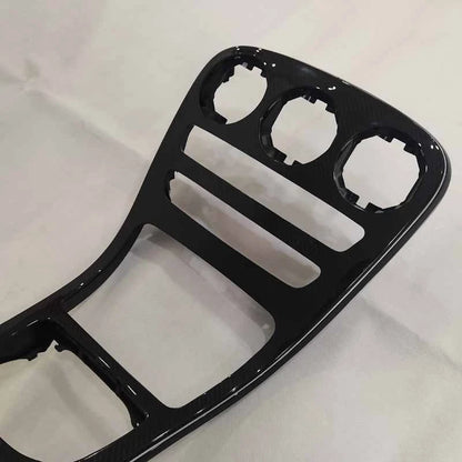 Real Gloss Carbon Fiber Replace Console Panel for Benz W205 Sedan 19-20/ X253 20