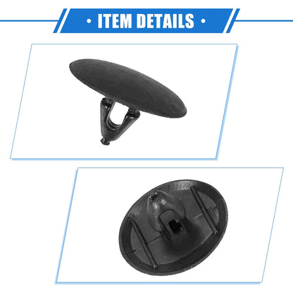 40 Pcs Bonnet Retainer Clips for Toyota Lexus Insulation - Black