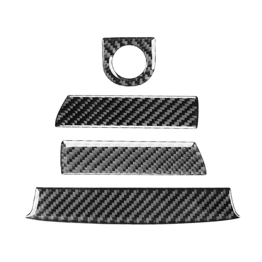 Black Center Console Storage Panel Cover Trim for Subaru Forester (2009-2013)