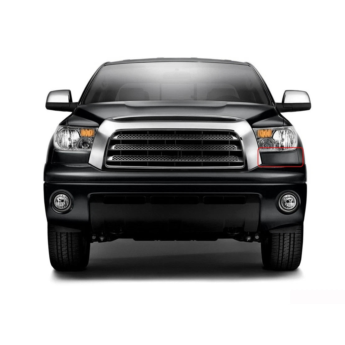 Left Bumper Grille Headlight Bezel for Toyota Tundra Sequoia (2007-2021)