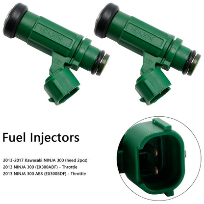 2 x Fuel Injectors for Kawasaki Versys-X 300, Ninja 300 (2017-2022)