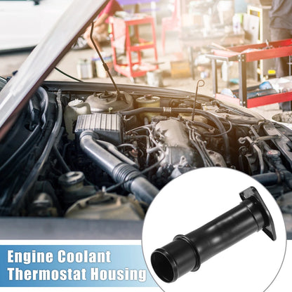 Engine Coolant Thermostat Housing for Ford E-350 Econoline (1994-2018) Metal Set