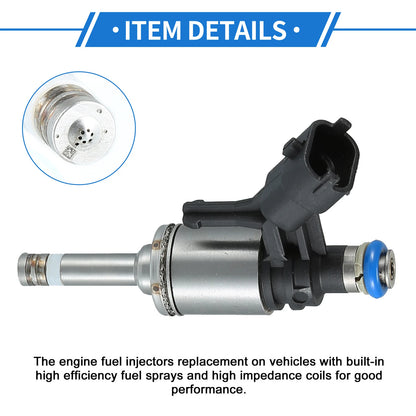 Fuel Injector 1 x No.13537591623 for PEUGEOT 508 1.6 THP (2010-2018)