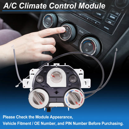A/C Heater Climate Control Switch Module for Nissan Versa (2012-2013)