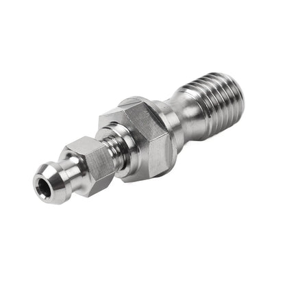 Titanium M10x1.25 Banjo Bolt with Bleed Valve for Motorcycle Brake Caliper