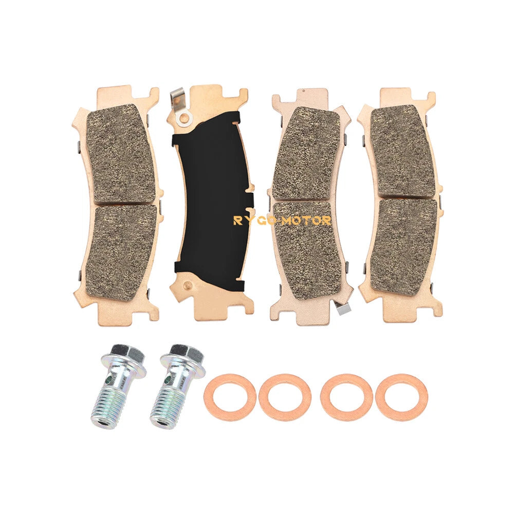 4x Front & Rear Brake Calipers w/pads for Honda Pioneer 1000-5 (2016–2023)