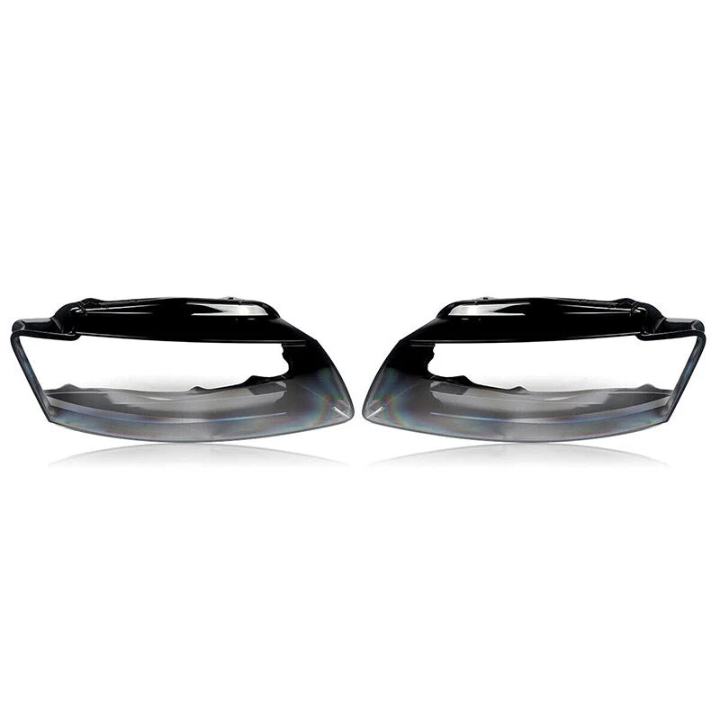 Headlight Cover Lens for 2008-2012 Audi A5 S5 - 2 x Clear (2008-2012)