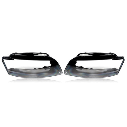 Headlight Cover Lens for 2008-2012 Audi A5 S5 - 2 x Clear (2008-2012)