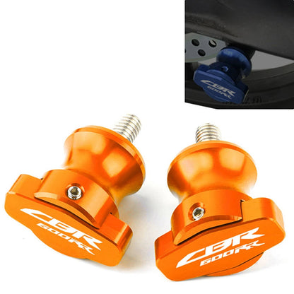 2 x Swingarm Sliders Spools for Honda CBR600RR (2003-2017) - Orange
