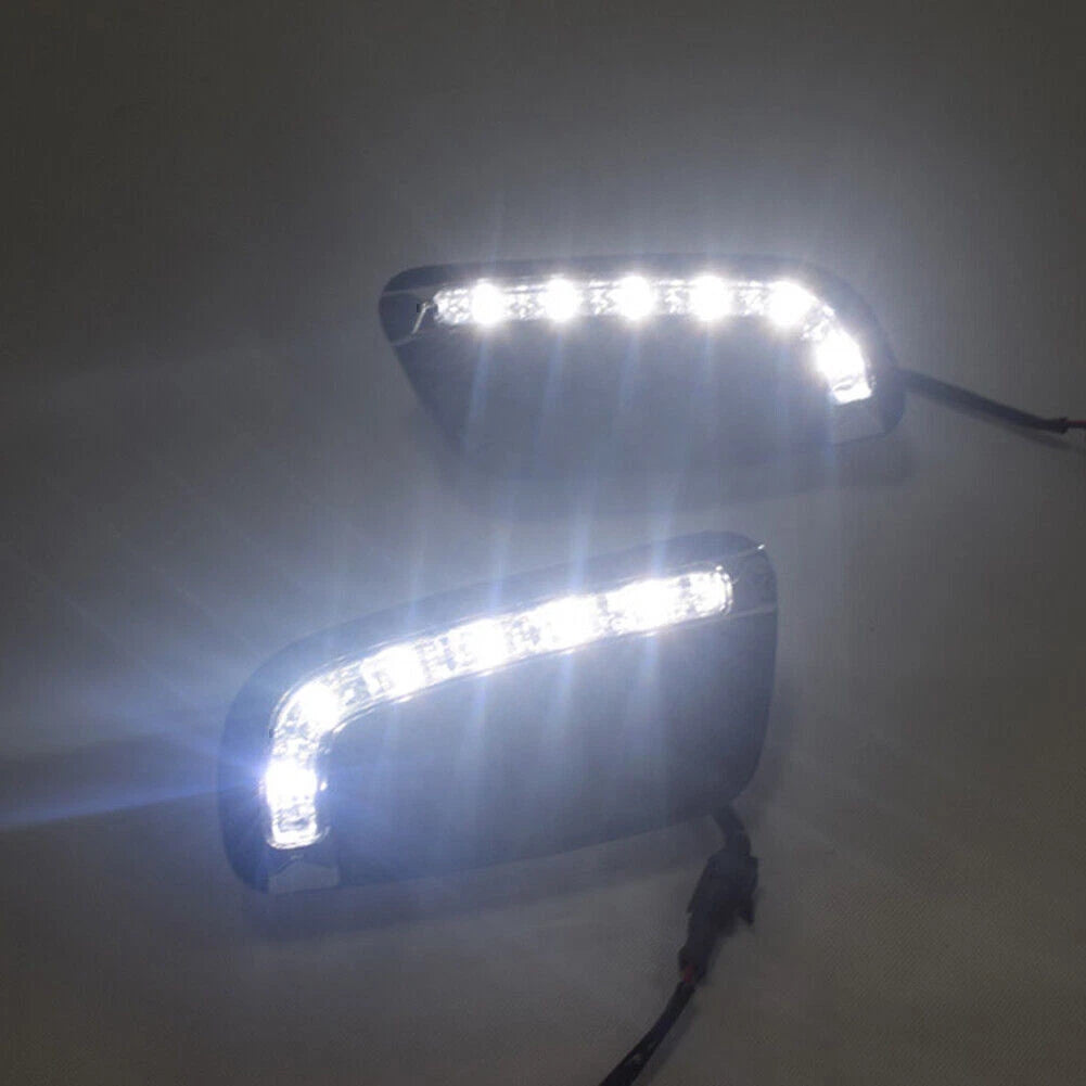 White DRL LED Daytime Running Lights for Mercedes Smart Fortwo (08-11)
