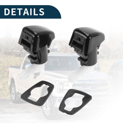 Front Windshield Washer Nozzles for Ford F-450 Super Duty (2011-2016)