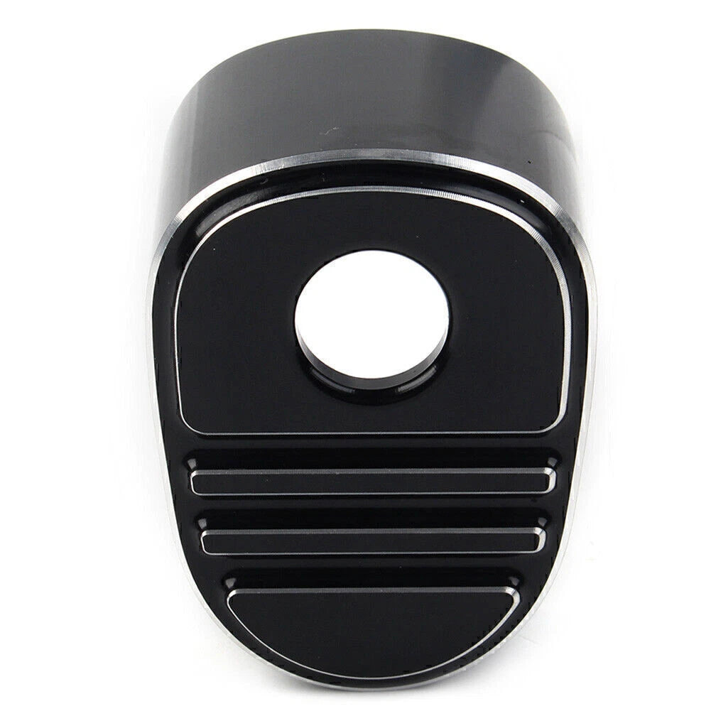 Tri-Line Black Ignition Switch Cover for Harley Touring Bagger FLH (2014-2022)