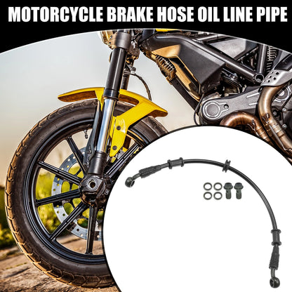Brake Hose Set / 40cm / Universal Hydraulic Brake Oil Hose for Motorcycles