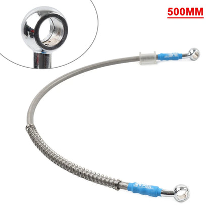 50cm Braided Steel Brake Clutch Oil Hose Line for Motorcycle (DOT)