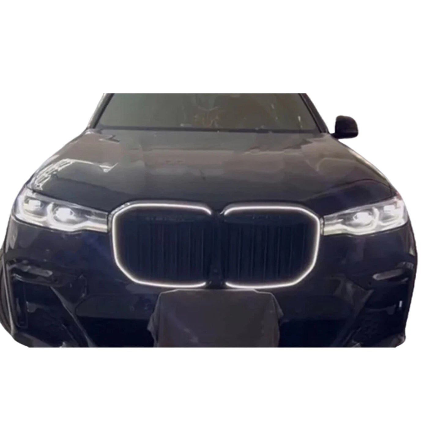 1x Black Front Kidney Grille for BMW X7 G07 (2019-2022)