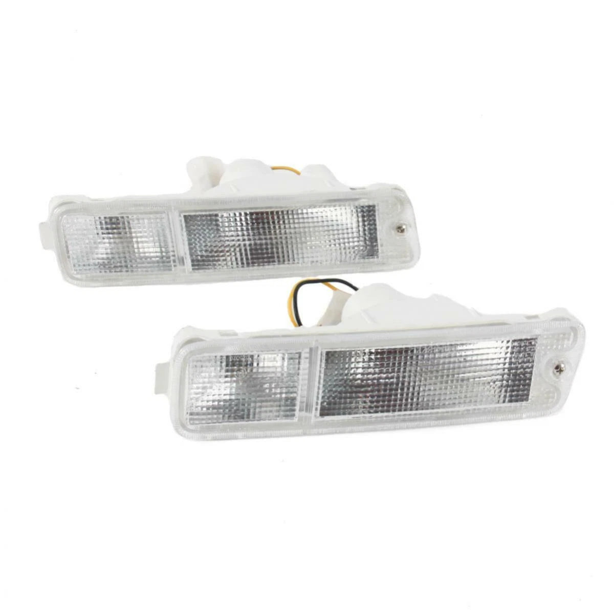 Bumper Lights Fog Driving Lamp L+R Fits 1996-05 Mitsubishi Strada Colt Ute Truck