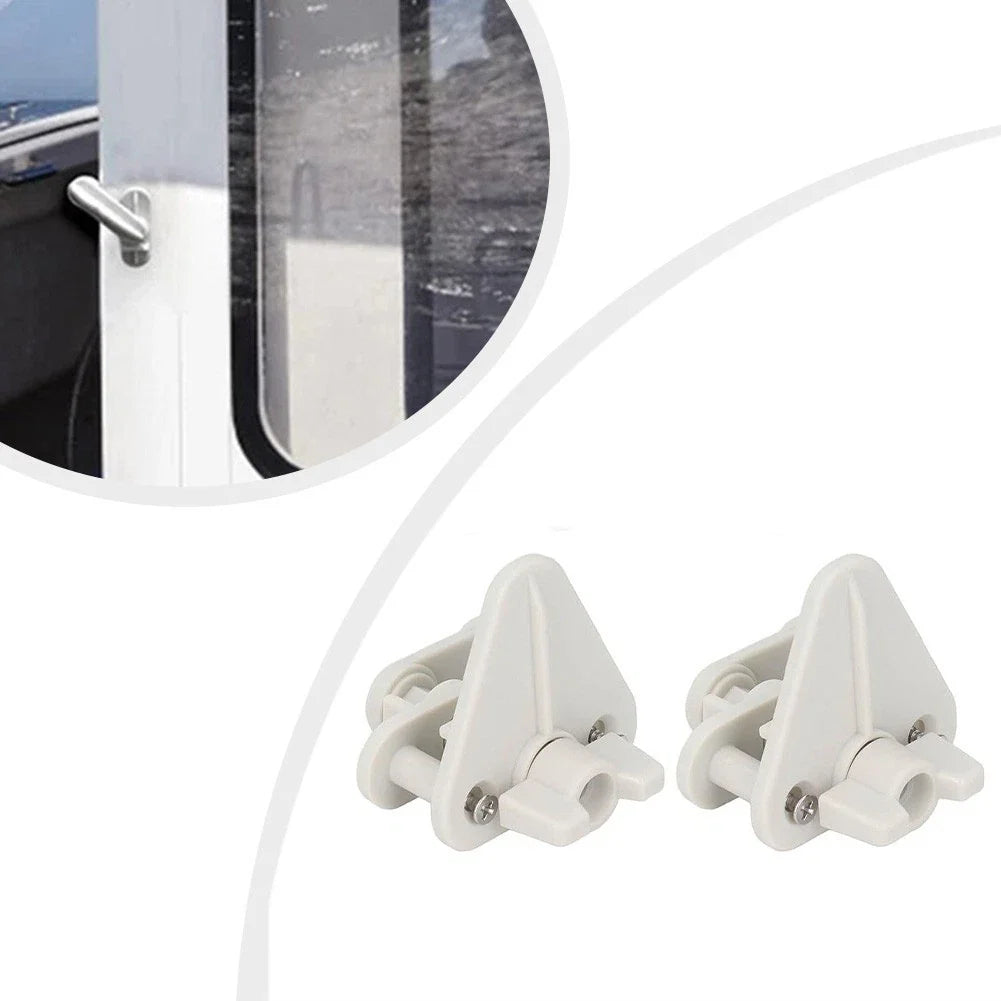 Boat Door Latch Pontoon Gate for Multiple Square Frame Sizes 11-25 Inch