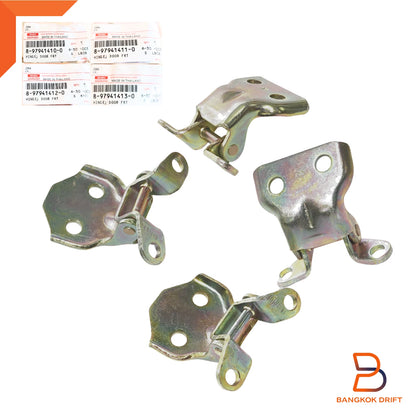 4 PC Front Door Hinges for Isuzu Holden Rodeo Ute (7/88-2/03)