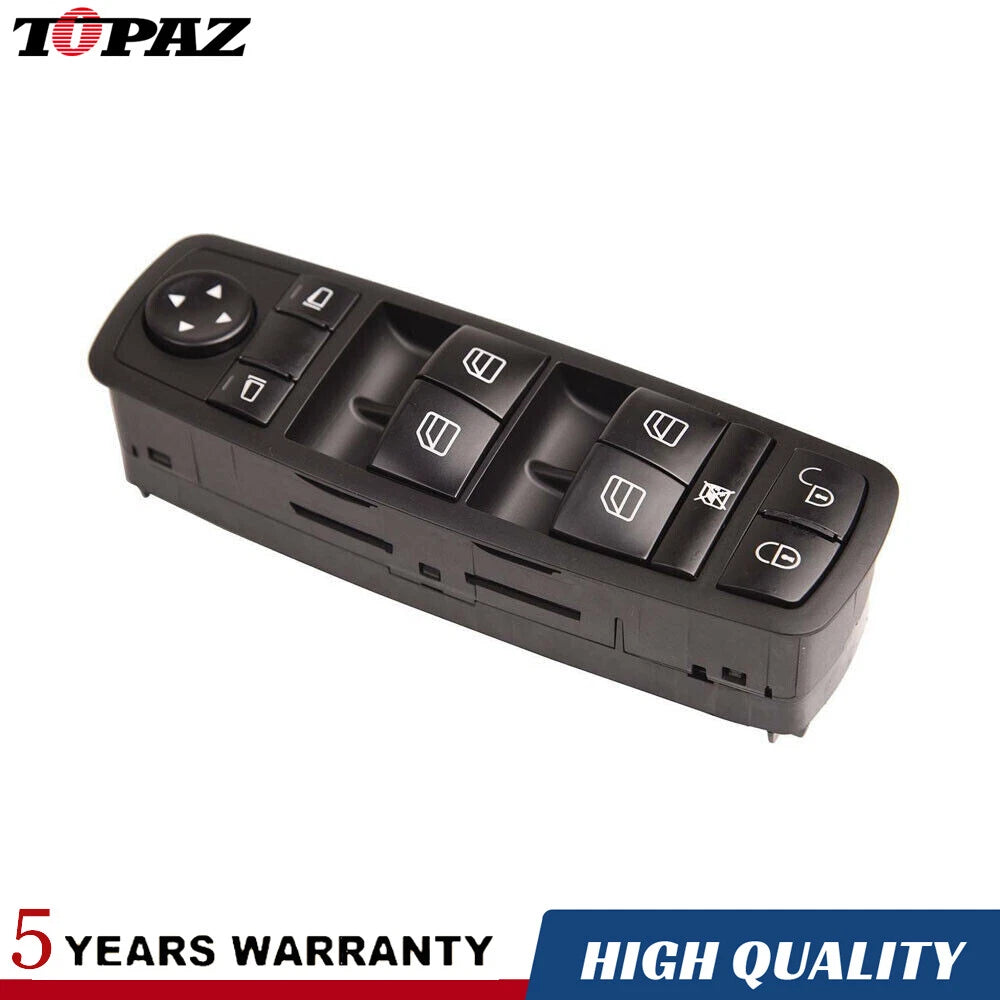 Master Window Lifter Switch for Mercedes Benz A B-Class W169 W245 (2004-2012)