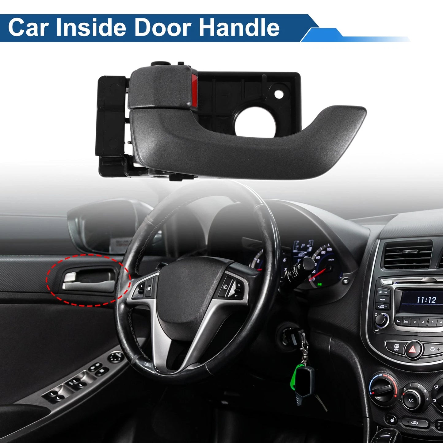 Front Passenger Side Door Handle for Kia Optima (2006-2010)
