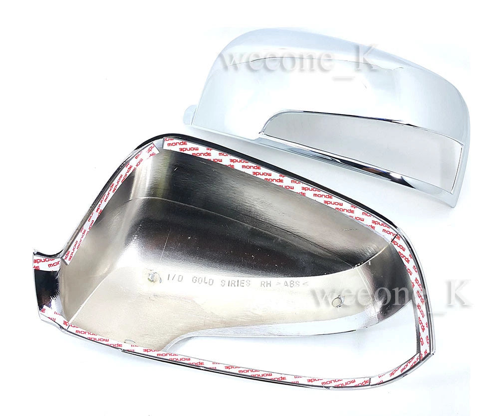 Chrome Mirror Covers for Isuzu D-Max MU7 (2007-2011)