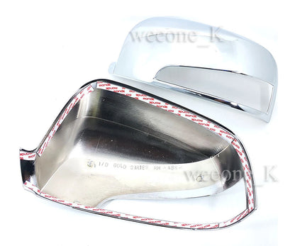 Chrome Mirror Covers for Isuzu D-Max MU7 (2007-2011)