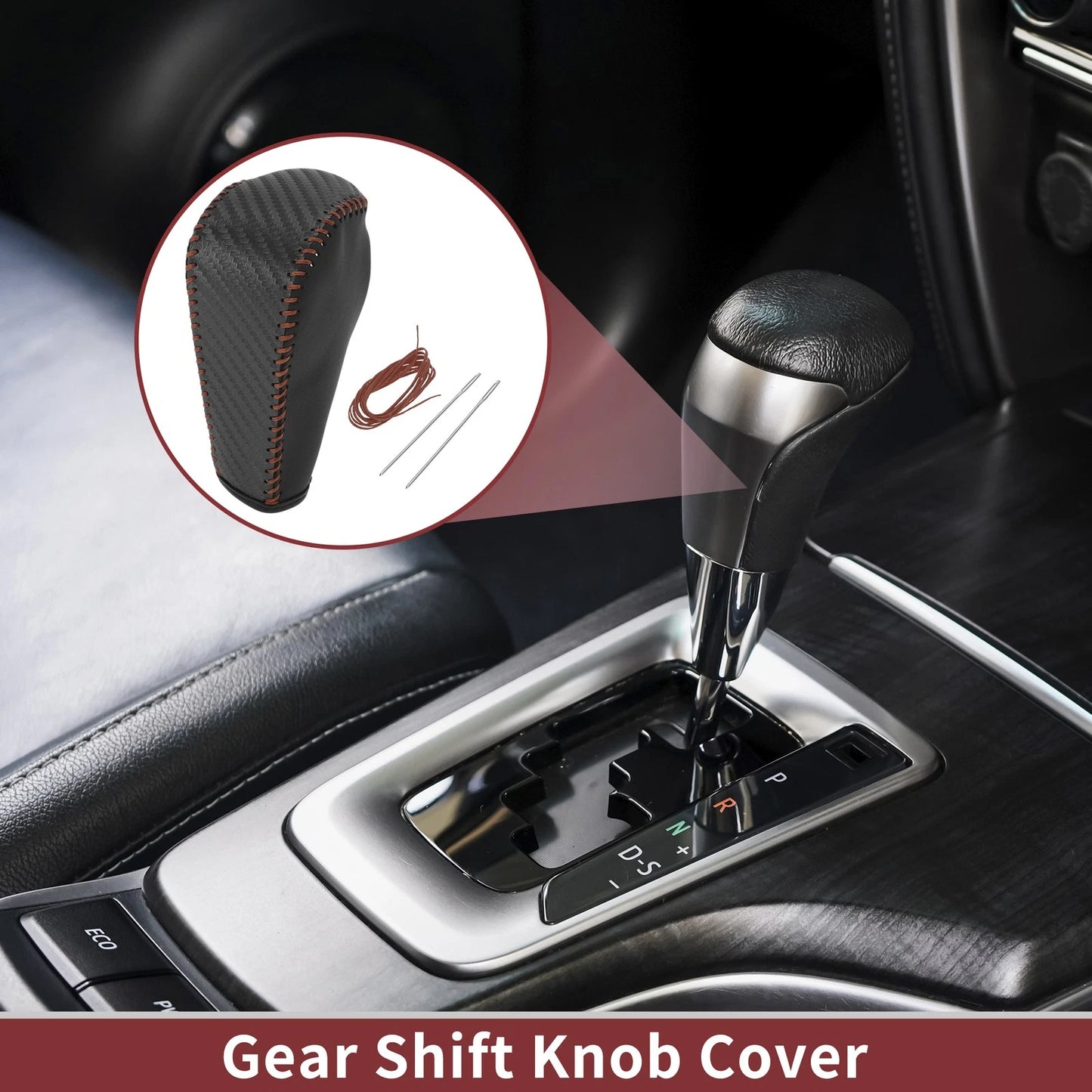 Car Gear Shift Knob Cover 1 Pc for BMW 3 Series E90 (2007-2013)
