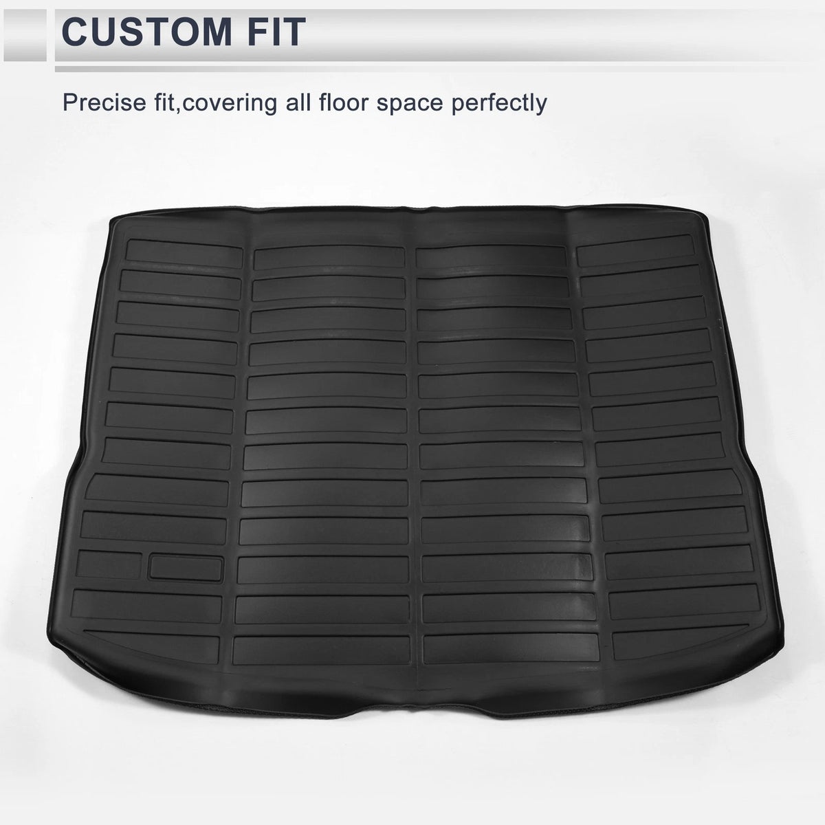 Cargo Liner Rear Trunk Mat for Kia Niro EV 2023-2024 Black TPE