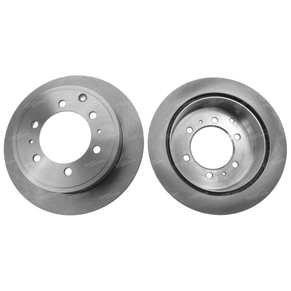 2 x Rear Disc Rotors for Landcruiser FJ70 FJ73 FJ75 70 75 (1990–1999)