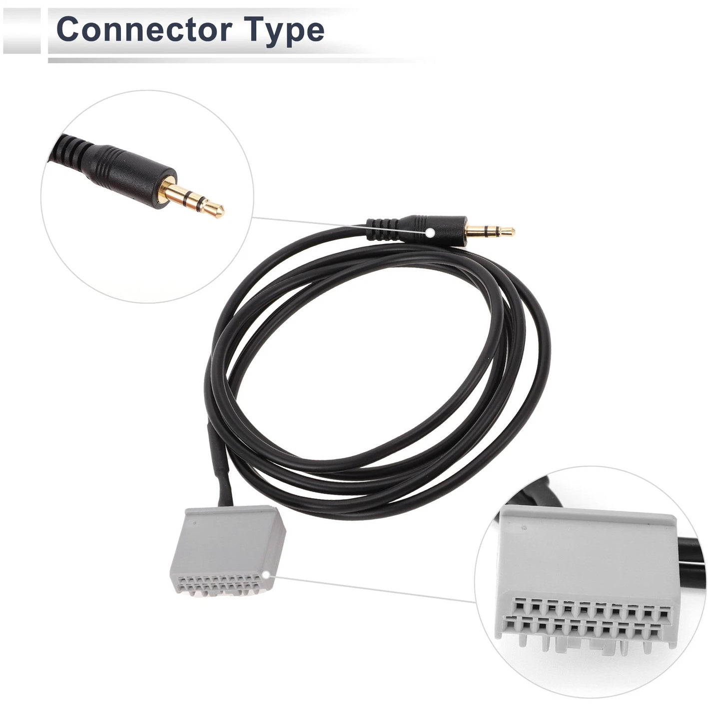 Audio Aux Adapter Cable for Honda Car Stereo