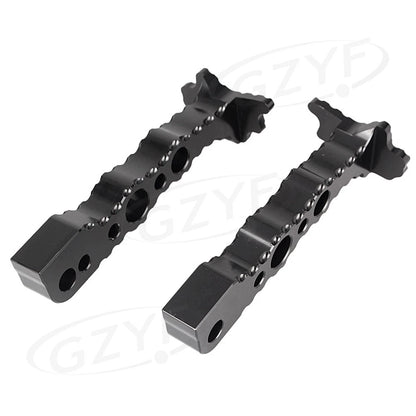 Rear Passenger Foot Pegs for Suzuki Hayabusa GSXR 1300 (2008-2017) Black