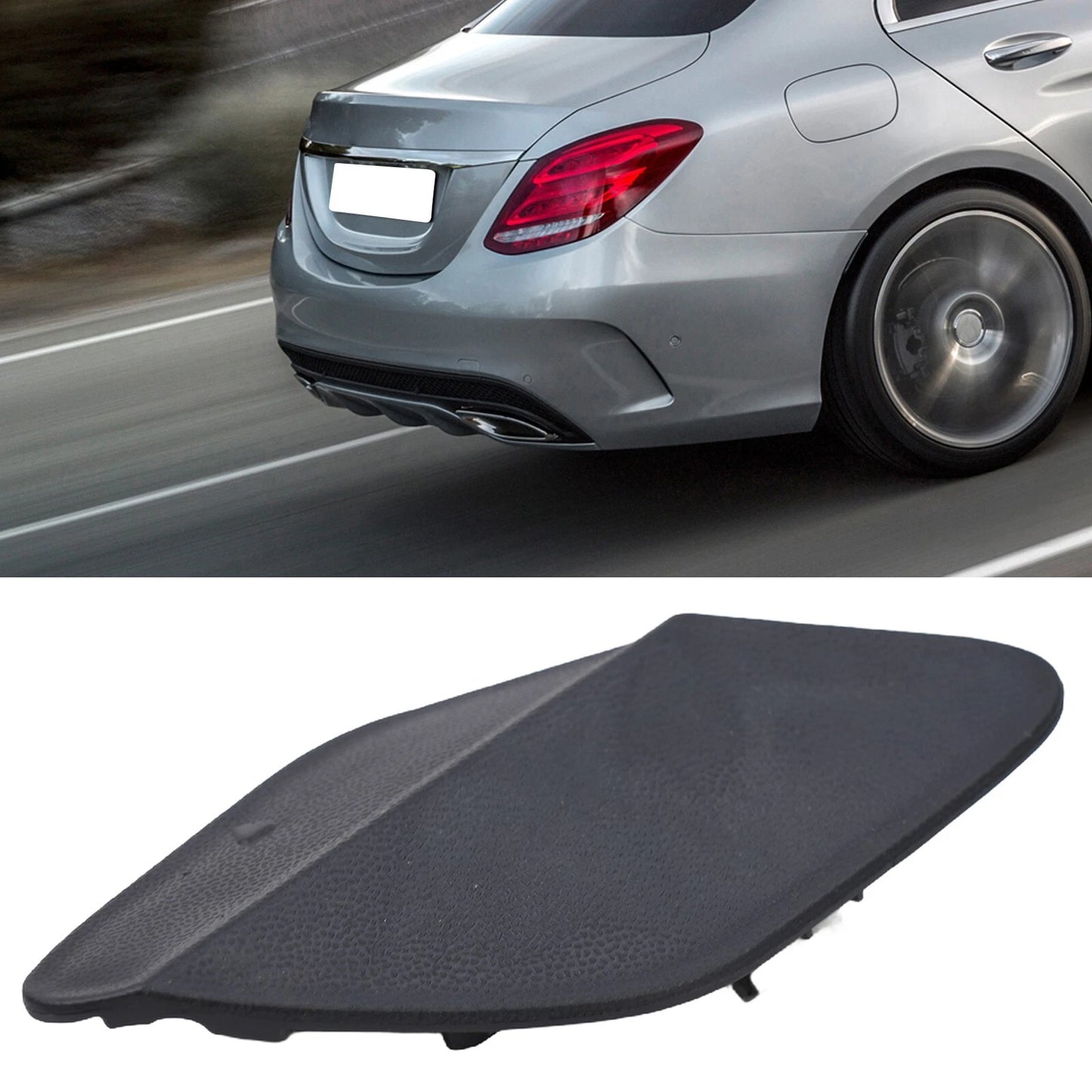 Bumper Tow Hook Cover Cap X166 for Mercedes GL-Class (2012–2015)