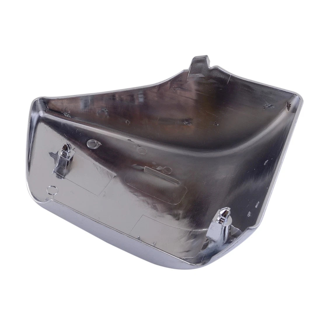 Silver Battery Side Fairing Covers for Honda Shadow ACE VT400 (1997-2003)