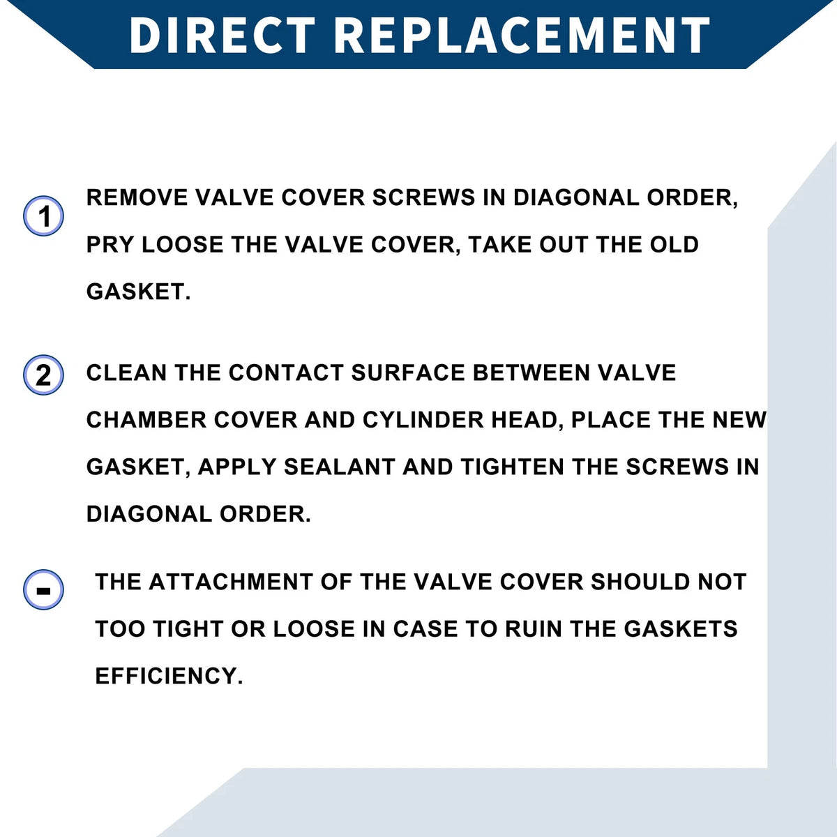Valve Cover Gasket for Chevrolet Aveo Saloon