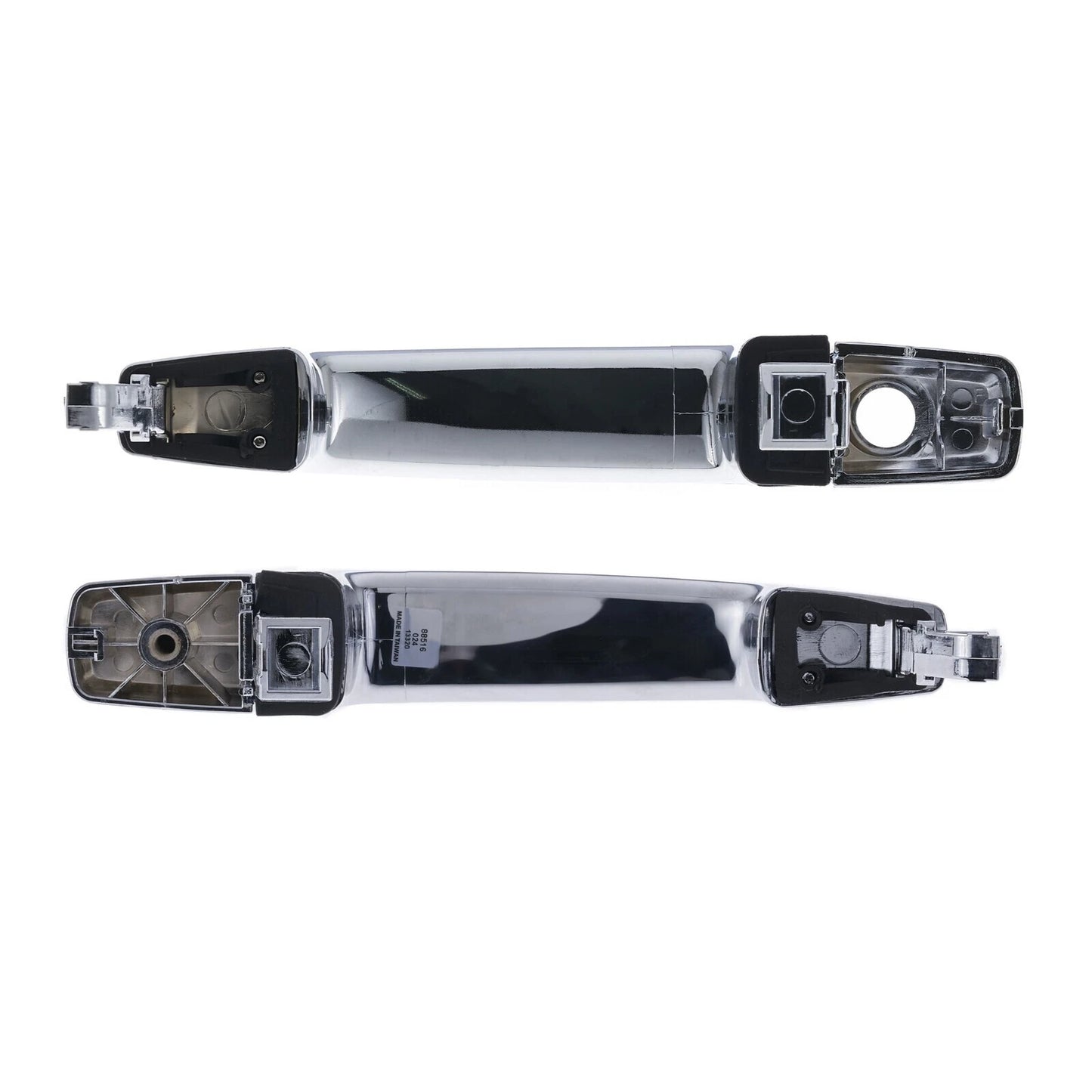 2 x Front Outer Door Handles Chrome for Holden Captiva CG5 (2006-2018)