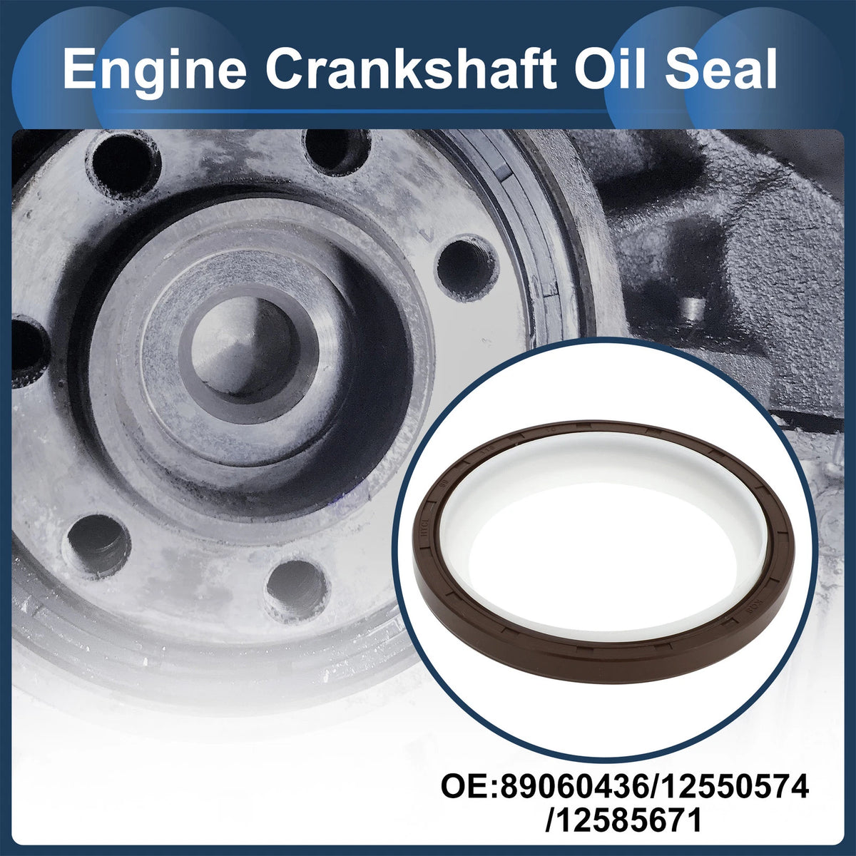 Crankshaft Oil Seal for Cadillac Escalade and Chevrolet Silverado