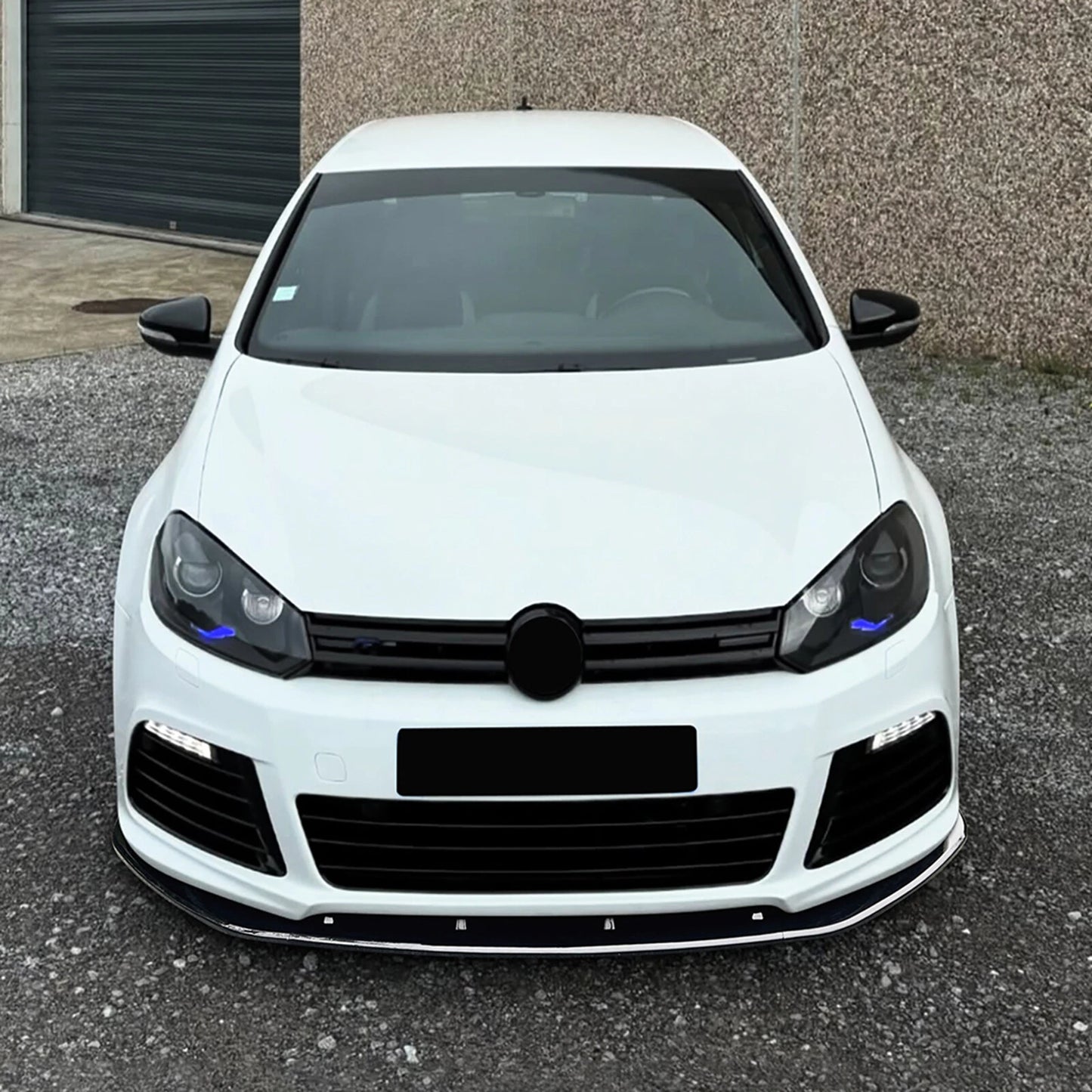 Front Bumper Spoiler Lip Splitter for VW Golf 6R MK6 (2010-2014)
