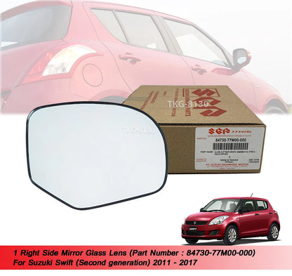 RH Mirror Glass Lens for Suzuki Swift (2011-2017)