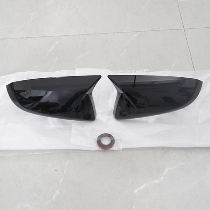 OX Horn Style Mirror Cover Caps for Toyota RAV4 2013-2019, Runner 2013-2020, 2 x