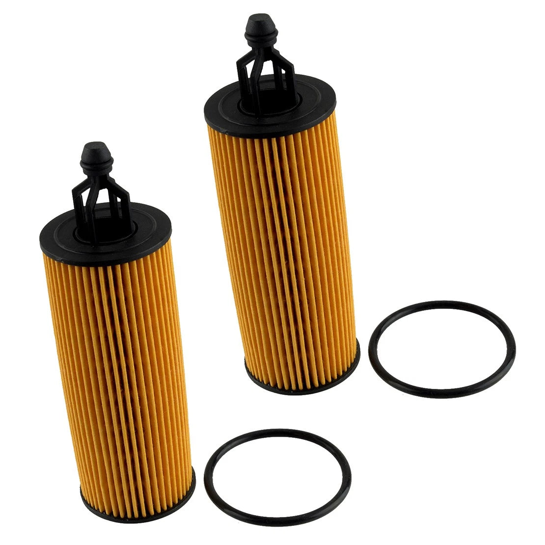 Set of 2 Engine Oil Filters for Jeep Chrysler Dodge Ram 3.2L 3.6L (2011-2023)