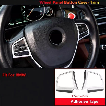 Steering Wheel Button Cover Trim for BMW 5 Series F10, 7 Series F07 (2010-2017)