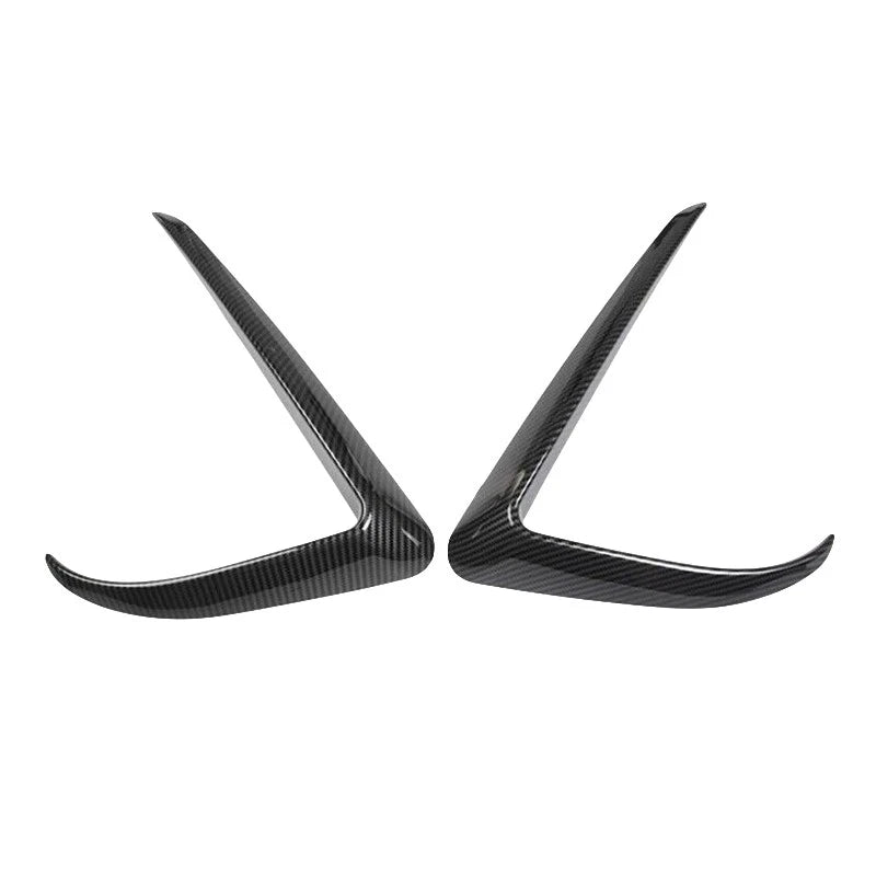 Carbon Fiber Fog Light Eyebrow Cover Trim for Tesla Model 3 (2017-2019)