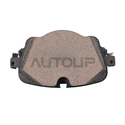 front rear brake pads low dust premium US for Bentley Bentayga (2017–2023)