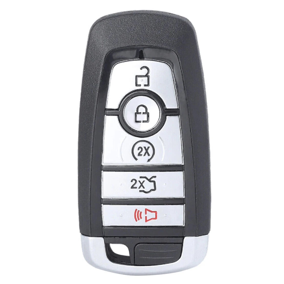 5 x Button Keychain Case Covers for Ford Bronco Explorer Edge Fusion Mustang